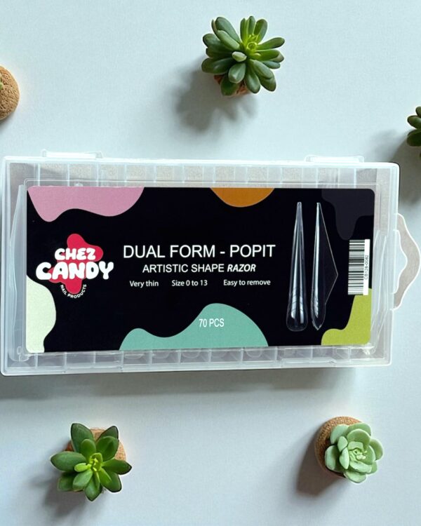 DUAL FORM  - POPIT Artistic Shape RAZOR