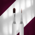 Pinceau gel double embout - OVAL & LINER 12mm